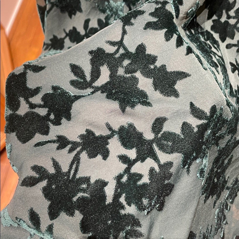 Jenny Yoo Emerald Floral Maxi Dress - Picture 9 of 10